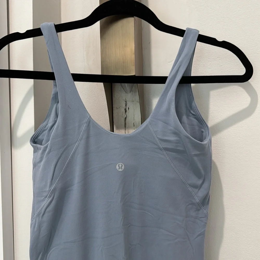 lululemon athletica Light blue Sleeveless Jumpsuit Romper